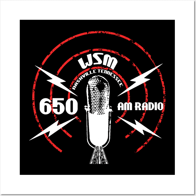 wsm radio Wall Art by Amberstore